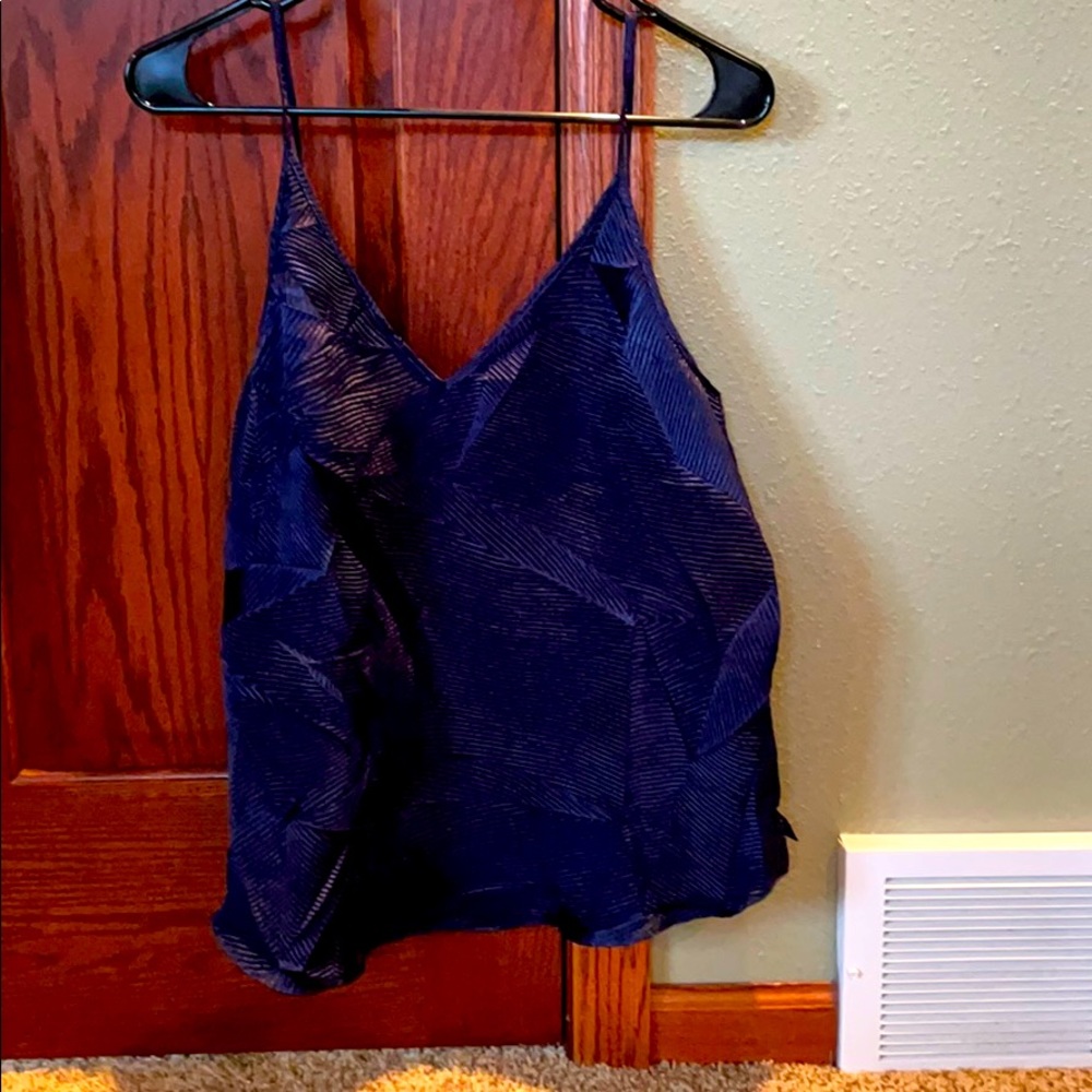 Beautiful Navy cami top- new!